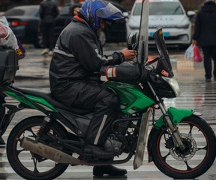 dežni kombinezon za motor za slabo vreme